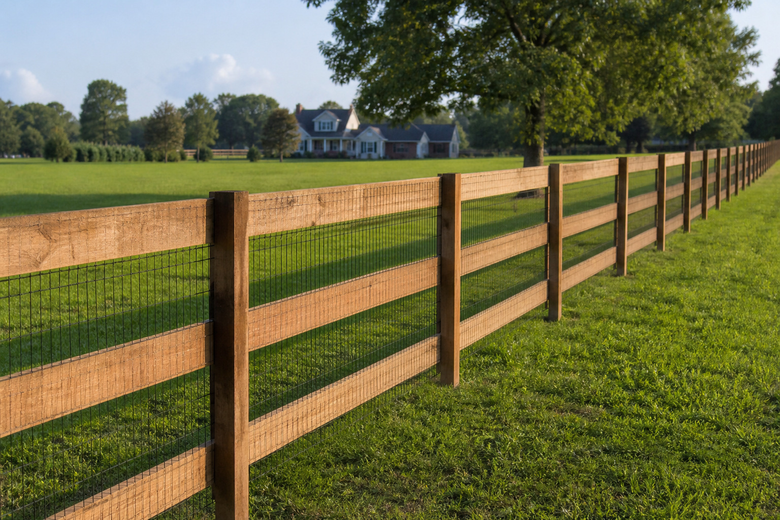 Farm fencing
